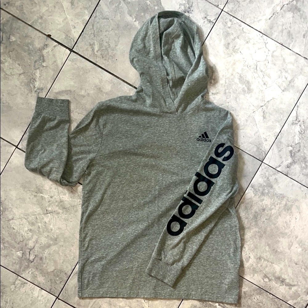 Adidas Hooded Long sleeve shirt (EUC)